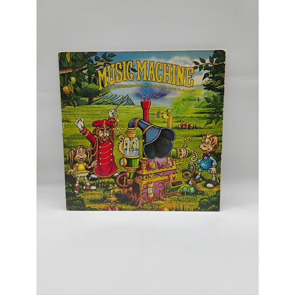 Vinyl THE MUSIC MACHINE by CANDLE 1977 Original gate-fold vinyl LP w/storybook - Picture 1 of 5